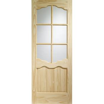 Pine Riviera Glazed Internal Door